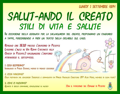 1 Settembre 2014 SALUT-ANDO IL CREATO - Stili di vita e salute